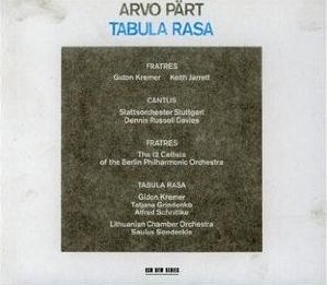 Cover for Arvo Part · Tabula Rasa (CD) (2010)