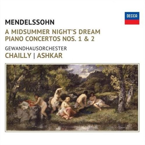 Cover for Mendelssohn · A Midsummer Night's Dream - Piano Concertos Nos. 1 &amp; 2 (CD) (2014)