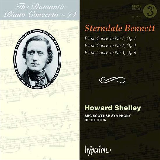 Bennett / Piano Concertos 1-3 - Shelley / Bbc Scottish So - Musik - HYPERION - 0034571281780 - 2. März 2018