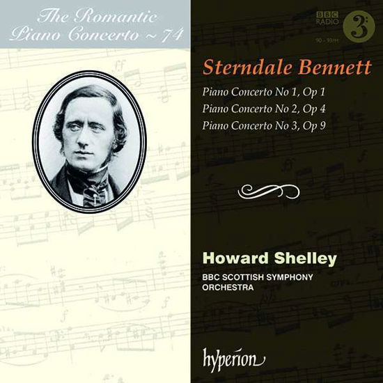 Bennett / Piano Concertos 1-3 - Shelley / Bbc Scottish So - Musik - HYPERION - 0034571281780 - 2. marts 2018