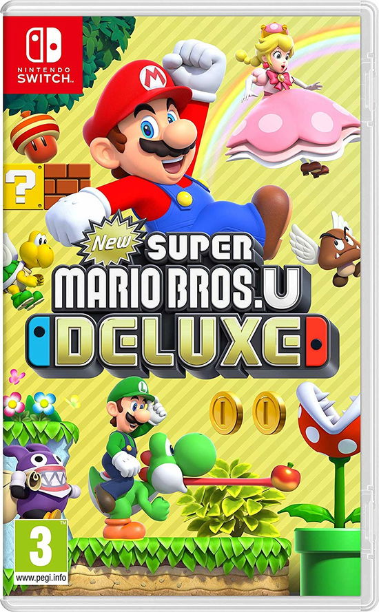 New Super Mario Bros. U Deluxe Switch - Switch - Peli - Nintendo - 0045496423780 - maanantai 1. helmikuuta 2021