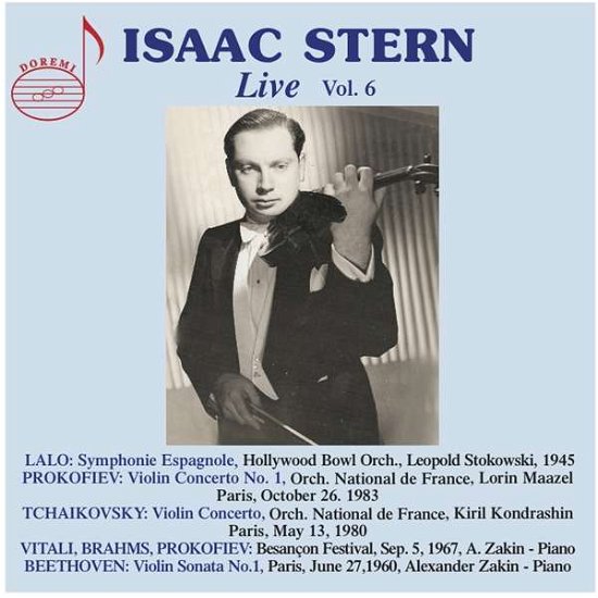 Cover for Isaac Stern Live 6 / Various (CD) (2021)