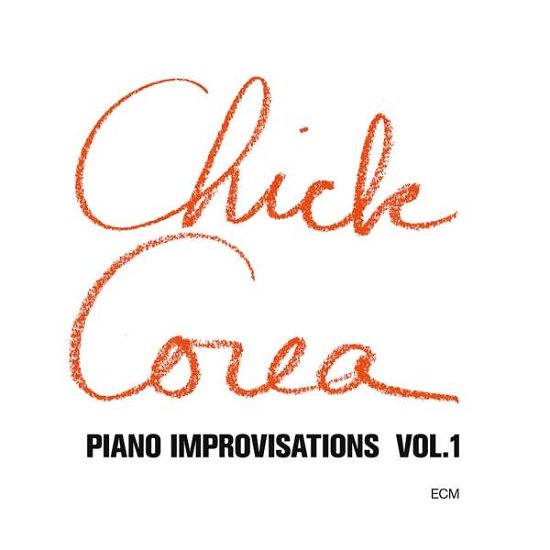 Cover for Chick Corea · Piano Improvisations Vol 1 (CD) [Digipak] (2019)