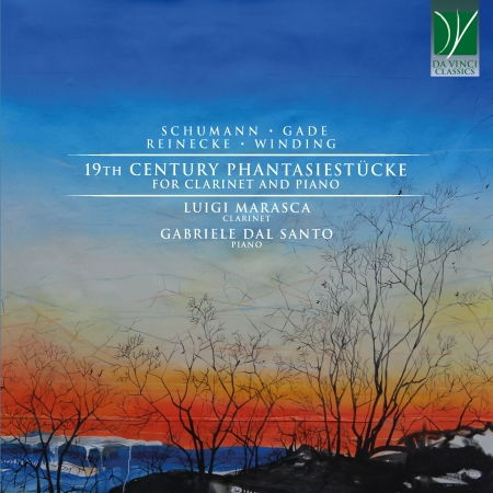 Cover for Marasca, Luigi &amp; Gabriele Dal Santo · 19th Century Phantasiestucke, for Clarinet and Piano (CD) (2022)