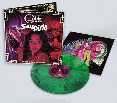 Cover for Claudio Simonetti's Goblin · Suspiria: Soundtrack (45th Anniversary Prog Rock Version Deluxe Vinyl) (LP) [Deluxe edition] (2023)