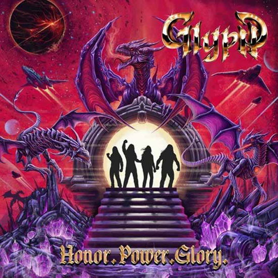 Cover for Glyph · Honour. Power. Glory (CD) (2024)