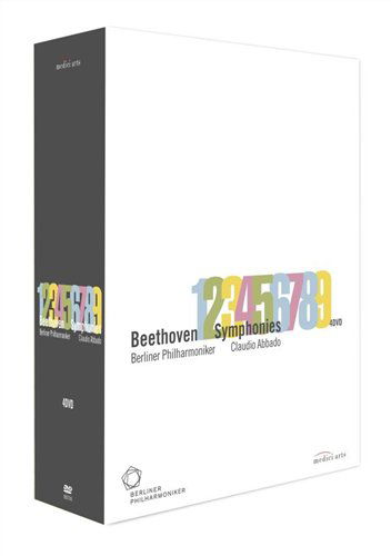 Cover for Beethoven · SYMPHONIES Nos.1-9 (ABBADO) -4DVD- (DVD) [Widescreen edition] (2011)
