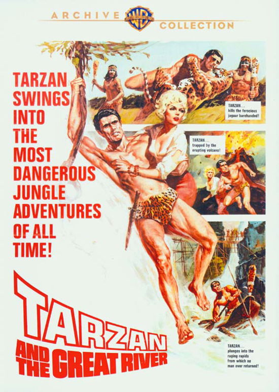 Tarzan and the Great River - Tarzan and the Great River - Filmy - Warner Bros. - 0883316242780 - 20 kwietnia 2010