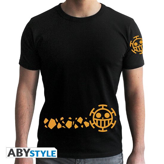 ONE PIECE - T-Shirt Basic Homme Trafalgar New Worl - One Piece - Merchandise - ABYstyle - 3700789216780 - February 7, 2019