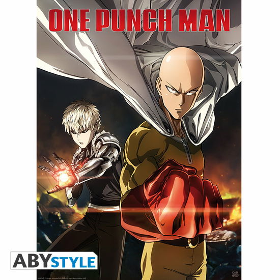 ONE PUNCH MAN - Poster Saitama & Genos (52x38) - Kleines Poster - Gadżety -  - 3700789258780 - 7 lutego 2019