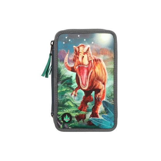 Cover for Dino World · Triple Pencil Case - ( 0412474 ) (Toys)