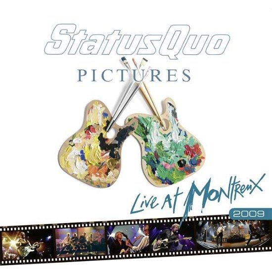 Cover for Status Quo · Pictures - Live at Montreux 2009 (CD/Blu-ray) (2021)