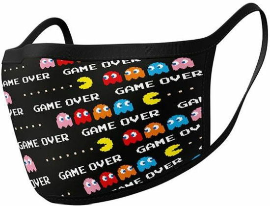 Pac-Man: Game Over Repeat Face Covers 2x (Mascherina Protettiva) - Pac - Merchandise -  - 5050293856780 - 