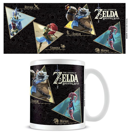 Cover for The Legend Of Zelda Breath Of The Wild Champions Mug Merch · The Legend of Zelda Breath of the Wild Tasse Champ (Legetøj) (2023)