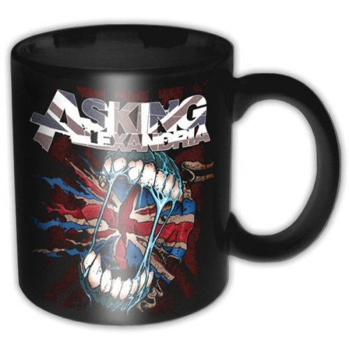 Asking Alexandria Mug-Flag Eater - Asking Alexandria - Fanituote - Bandmerch - 5055295378780 - maanantai 11. huhtikuuta 2016