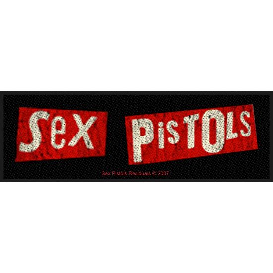 Sex Pistols - The Standard Patch: Logo Strip (Loose) - Sex Pistols - The - Produtos -  - 5055339717780 - 