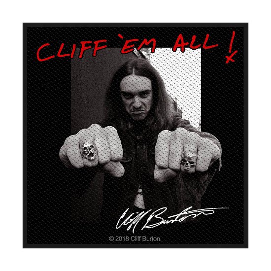 Cover for Metallica · Cliff 'em All (Patch) (2019)