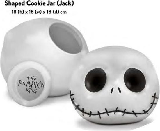 NIGHTMARE BEFORE CHRISTMAS - Jack - Cookie Jar Cer - Nightmare Before Christmas - Merchandise -  - 5055453497780 - 