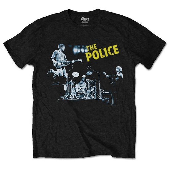 Cover for Police - The · Police (The): Live (T-Shirt Unisex Tg. M) (T-shirt) [size M] [Black - Unisex edition]