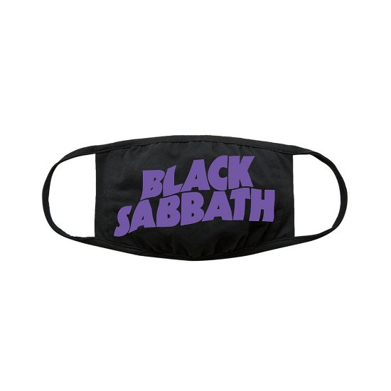 Cover for Black Sabbath · Black Sabbath Face Mask: Wavy Logo (MERCH)