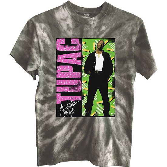 Tupac Unisex T-Shirt: All Eyez On Me (Wash Collection) - Tupac - Koopwaar -  - 5056561012780 - 