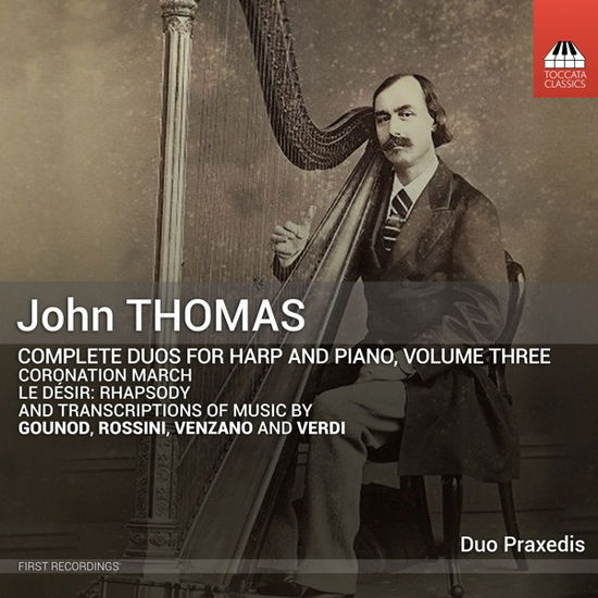 Cover for Duo Praxedis · Complete Duos For Harp &amp; Piano, Vol. 3 (CD) (2023)