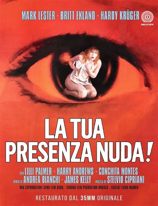 Cover for Tua Presenza Nuda! (La) (Blu-ray) (2024)