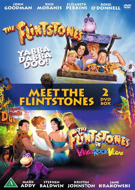 Cover for The Flintstones / The Flintstones In Viva Rock Vegas (DVD) (2022)