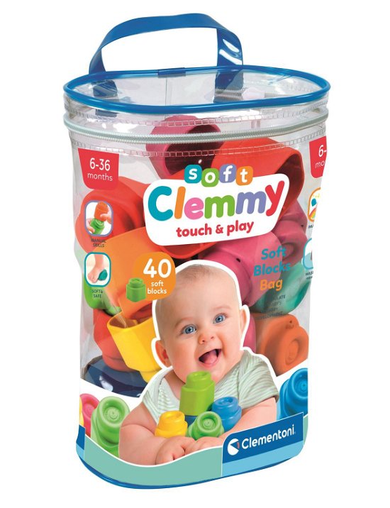 Clemmy Bag 40pcs - Clementoni - Produtos - Clementoni - 8005125178780 - 25 de fevereiro de 2024