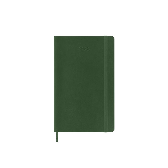 Cover for Moleskine · Moleskine 2025 12-Month Daily Large Softcover Notebook: Myrtle Green (Paperback Bog) (2024)