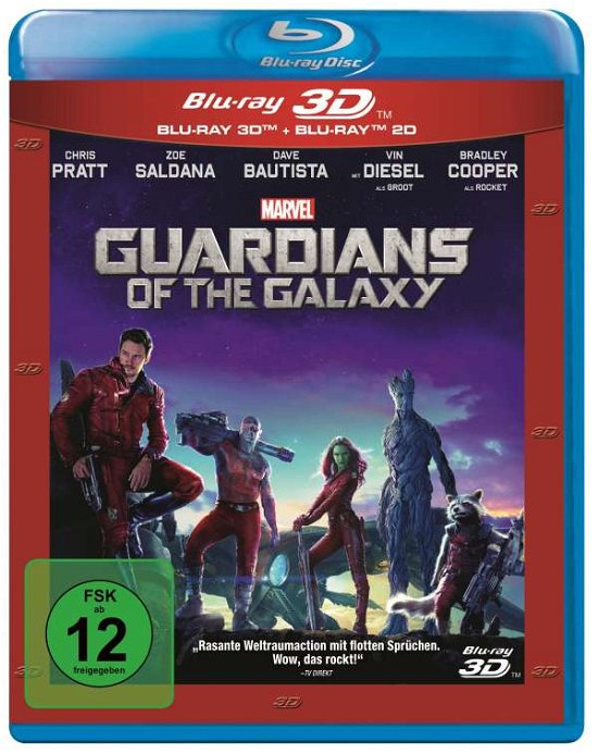 Cover for Guardians of the Galaxy  ( + BR) (Blu-ray) (2015)