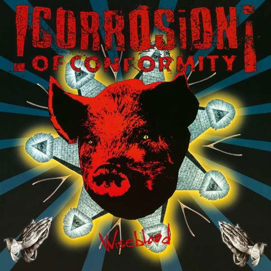 Cover for Corrosion of Conformity · Wiseblood (Ltd. Blue / Red Marbled Vinyl) (LP) [Coloured, High quality edition] (2020)