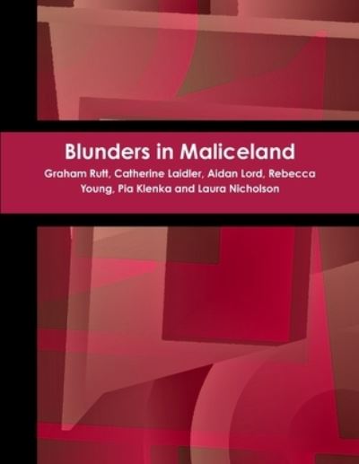 Cover for Graham Rutt · Blunders in Maliceland (Paperback Book) (2020)
