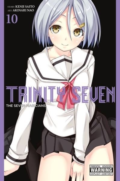Trinity Seven, Vol. 10: The Seven Magicians - TRINITY SEVEN 7 MAGICIANS GN - Kenji Saitou - Books - Little, Brown & Company - 9780316470780 - August 22, 2017
