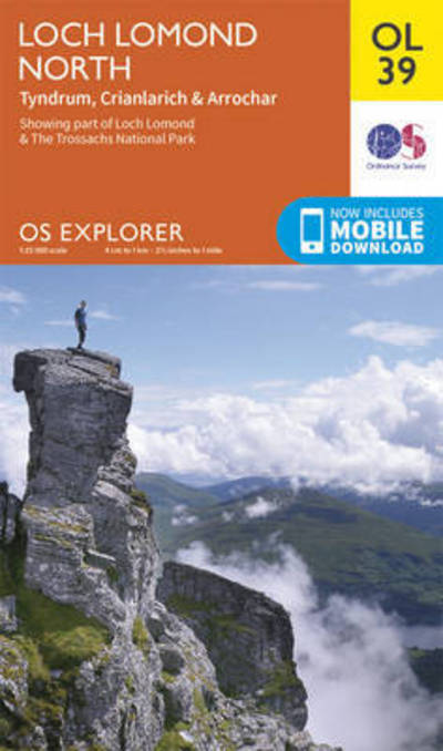 Cover for Ordnance Survey · Loch Lomond North, Tyndrum, Crianlarich &amp; Arrochar - OS Explorer Map (Landkarten) [May 2015 edition] (2015)