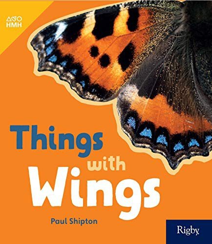 Cover for Houghton Mifflin Harcourt · Things with Wings Leveled Reader Grade 1 (Paperback Book) (2019)