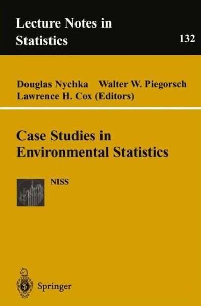 Cover for Nychka · Case Studies in Environmental Statistics - Lecture Notes in Statistics (Paperback Bog) (1998)