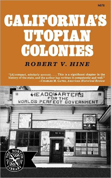 Cover for Robert V. Hine · California's Utopian Colonies (Paperback Book) (1973)