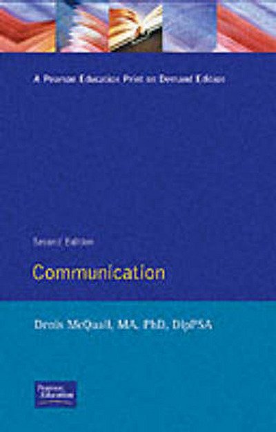 Cover for McQuail, MA, PhD, DipPSA, Denis · Communications - Aspects of Modern Sociology (Paperback Book) (1984)
