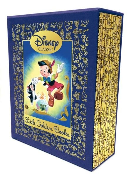 Cover for 12 Beloved Disney Classic Little Golden Books (Hardcover Book) (2018)