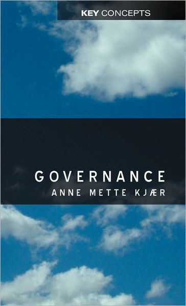 Cover for Kjaer, Anne Mette (University of Aarhus, Denmark) · Governance - Key Concepts (Innbunden bok) (2004)