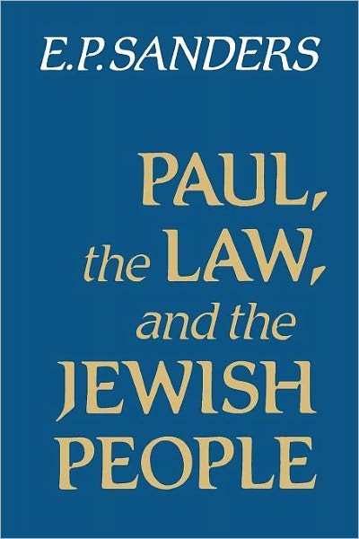 Cover for E. P. Sanders · Paul, the Law, and the Jewish People (Paperback Book) (1983)
