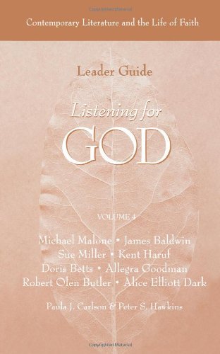 Cover for Paula J. Carlson · Listening for God Ldr Vol 4 (Listening for God) (Pocketbok) (2003)
