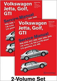 Cover for Bentley Publishers · Volkswagen Jetta, Golf, Gti Service Manual 1999-2005: 1.8l Turbo, 1.9l Tdi and Pd Diesel 2.0l Gasoline, 2.8l Vr6 (Hardcover Book) (2011)