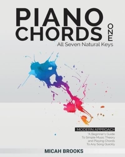 Cover for Micah Brooks · Piano Chords One (Buch) (2018)