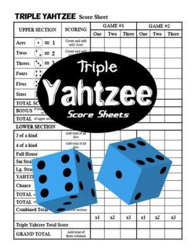 Cover for Eric Stewart · Triple Yahtzee Score Sheets (Pocketbok) (2019)