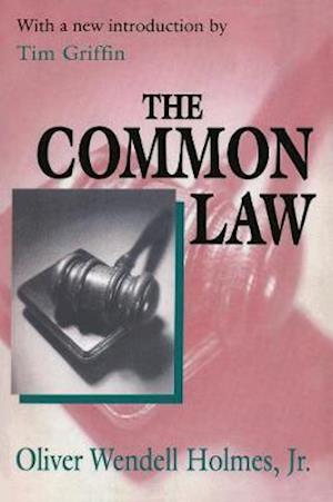 Cover for Oliver Wendell Holmes · The Common Law (Hardcover Book) (2020)