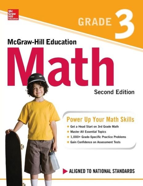 Cover for McGraw Hill · McGraw-Hill Education Math Grade 3, Second Edition (Pocketbok) (2017)
