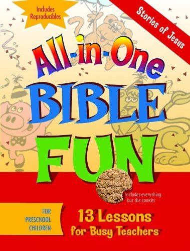 Cover for Daphna Flegal · All-in-one Bible Fun: Stories of Jesus Preschool (Paperback Book) (2009)