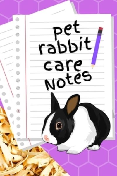 Cover for Petcraze Books · Pet Rabbit Care Notes (Paperback Book) (2020)